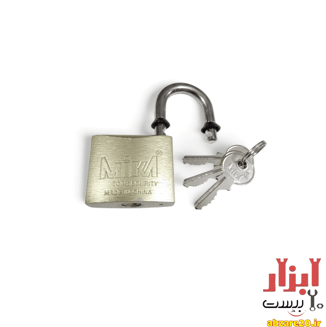 قفل آویز سایز 50 میلی متر میکا — تصویر ۳
