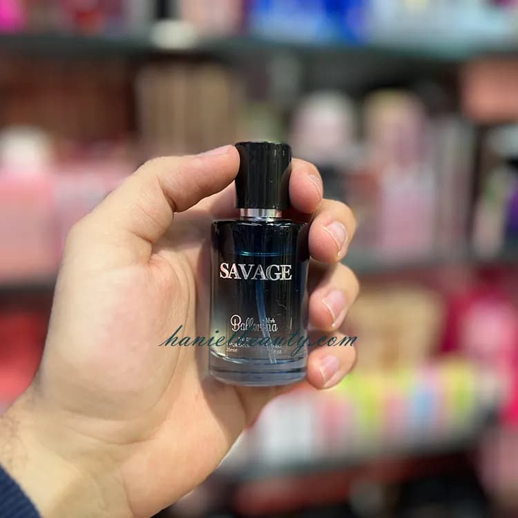 ادکلن مردانه بالرینا مدل Savage با رایحه خنک حجم 25 میلیلیتر — تصویر ۳