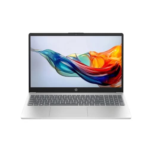 لپ تاپ 15.6 اینچی اچ پی مدل HP 15-fc0047nq AMD Ryzen 3 8GB RAM LPDDR5 512GB SSD