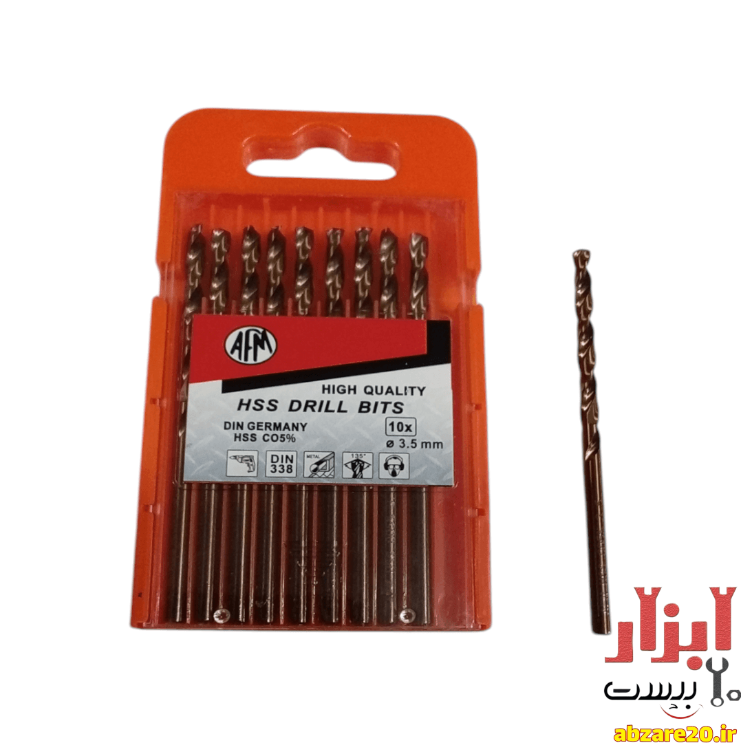 مته آهن کبالت 5% سایز 3.5 میلی متر AFM — تصویر ۲