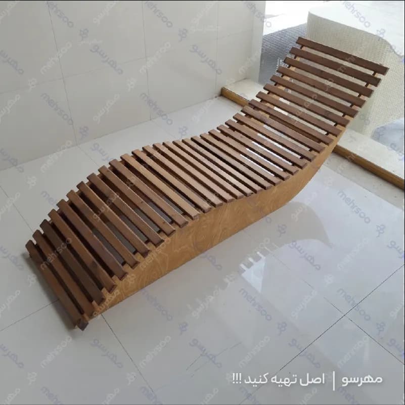 تخت استخر ترمو طرح موج — تصویر ۹
