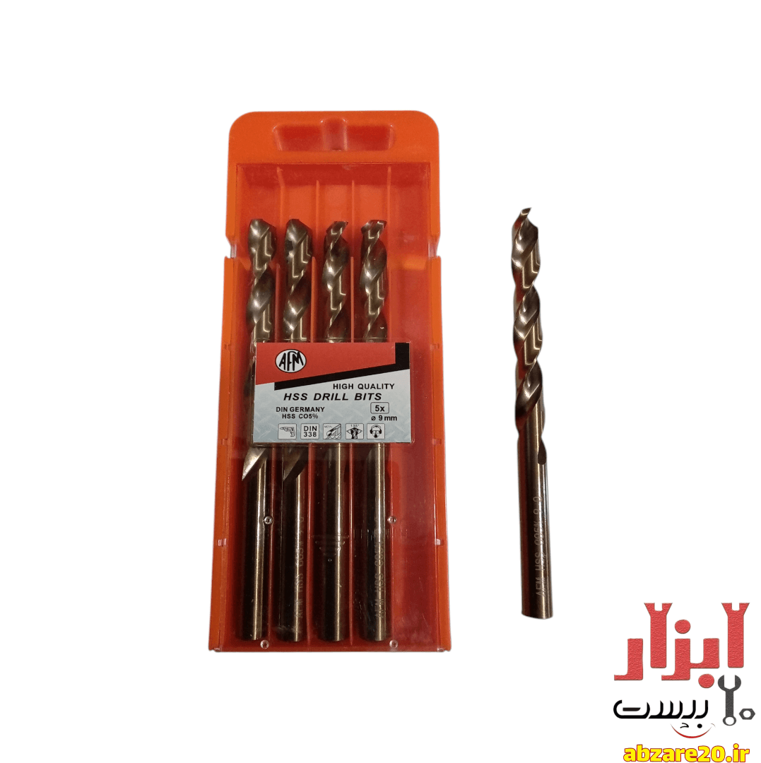 مته آهن کبالت 5% سایز 9 میلی متر AFM — تصویر ۵