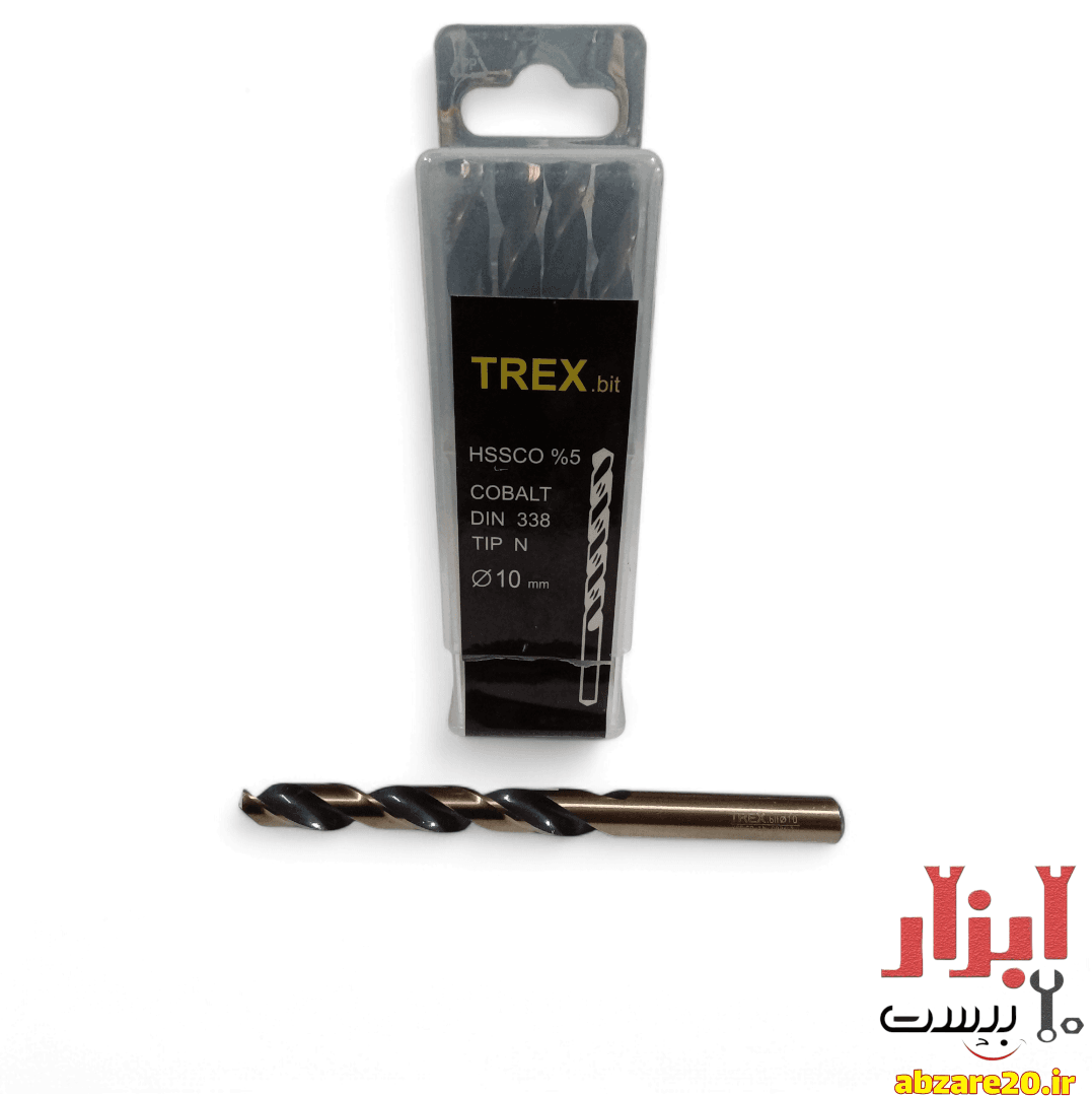 مته آهن کبالت 5% سایز 10 میلی متر TREX — تصویر ۴