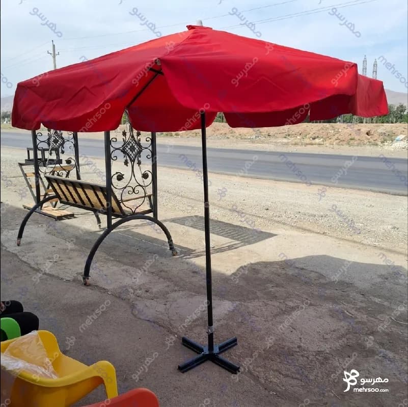 چتر فضا باز تولیپ سنگین (2.5 متر نانو) — تصویر ۱۱