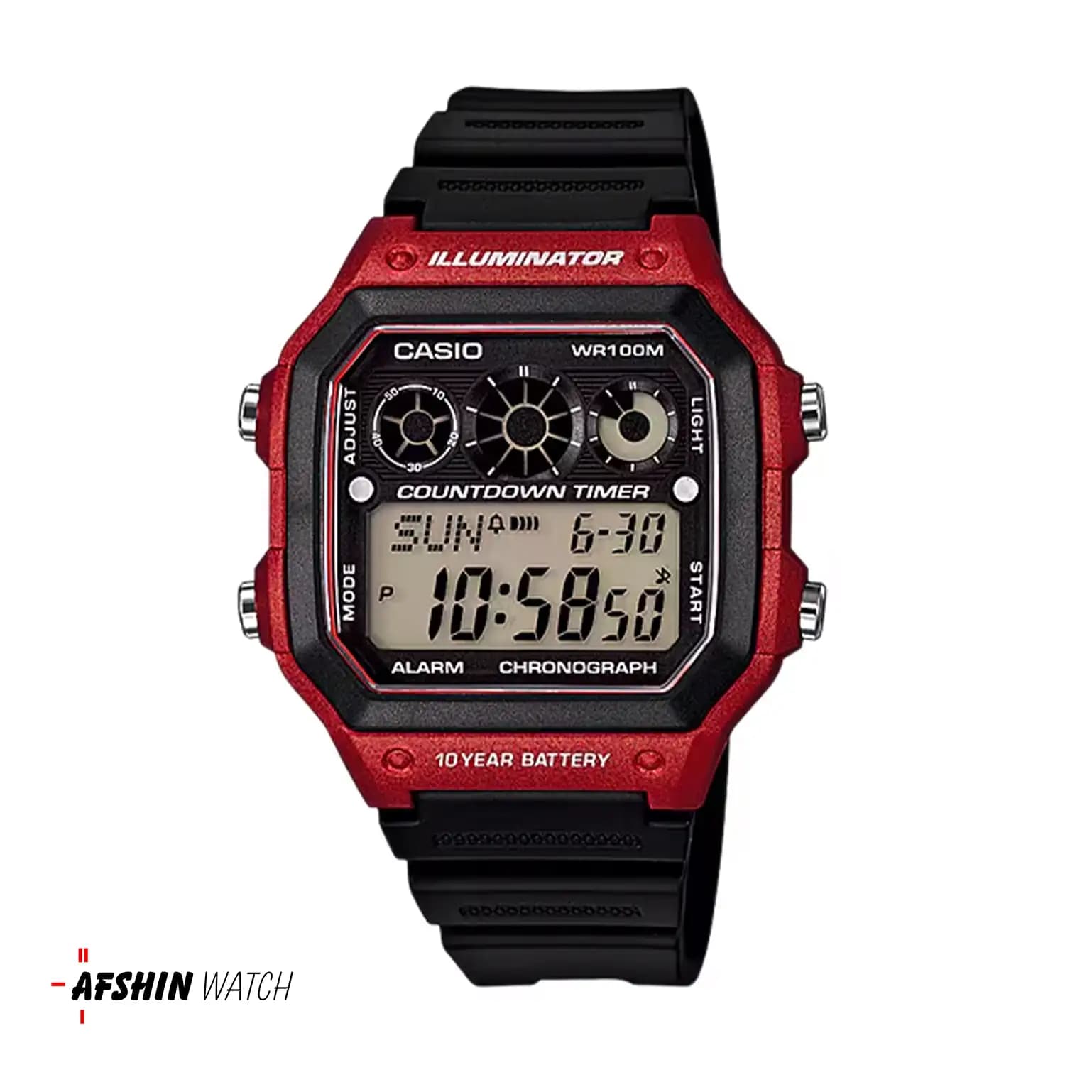 ساعت مچی مردانه کاسیو مدل CASIO-AE-1300WH-4A