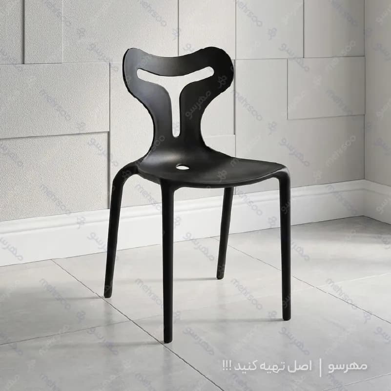 صندلی پلاستیکی فضایی بدون دسته