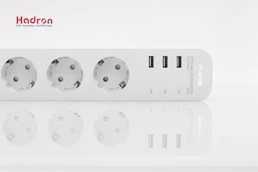 چند راهی برق 1.8 متری هادرون مدل Hadron P323 با گارانتی 18 ماهه شرکتی
