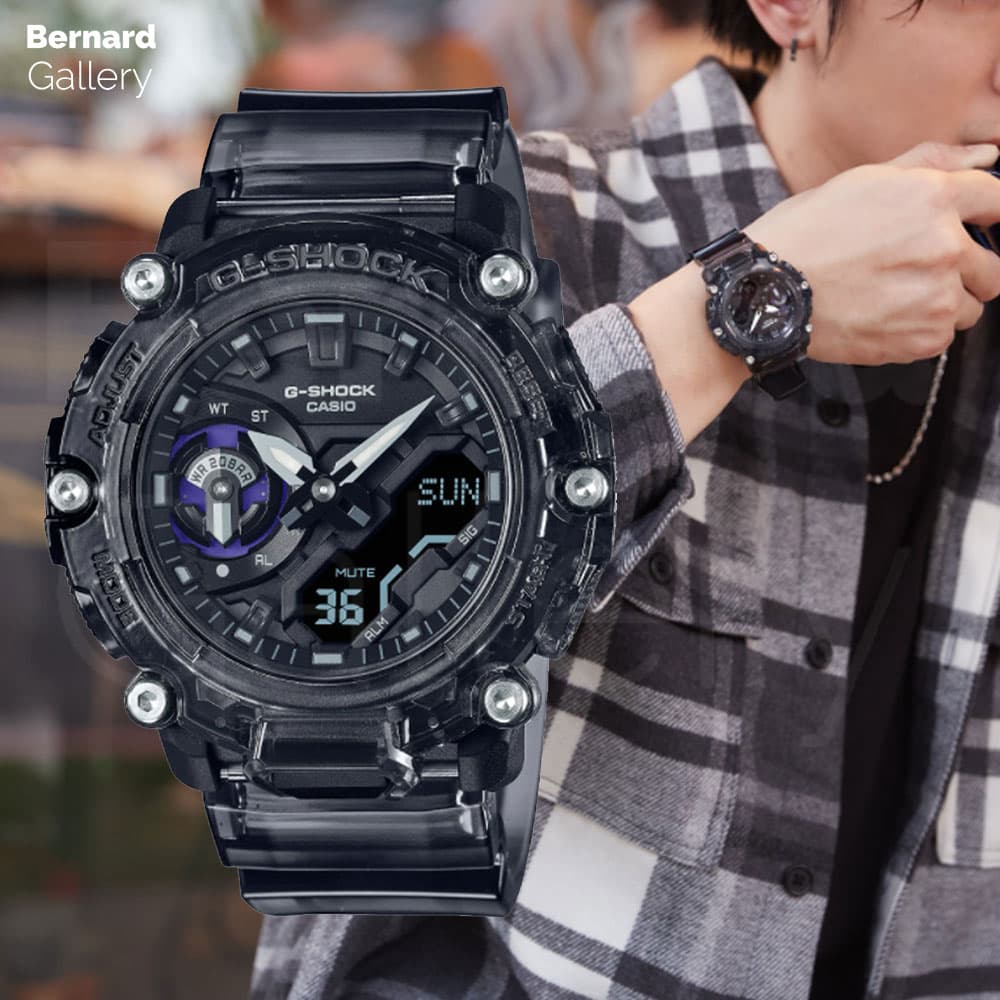 ساعت مچی مردانه G-SHOCK مدل CASIO -GA-2200SKL-8ADR — تصویر ۶