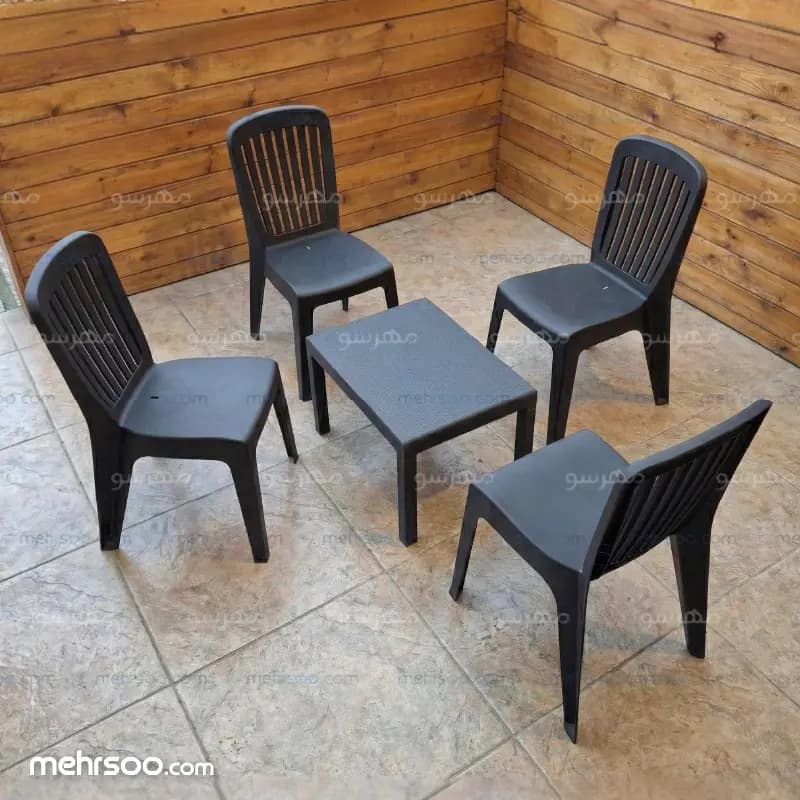 ست میز و صندلی دورهمی ورونیکا (4نفره) — تصویر ۱۱