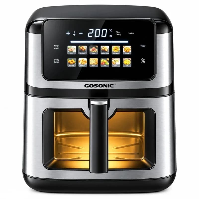 سرخ کن بدون روغن گوسونیک مدل GAF-1010 — تصویر ۹