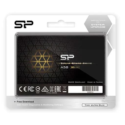 حافظه اس اس دی اینترنال 128 گیگابایت سیلیکون پاور مدل Silicon Power Ace A58 Int با گارانتی 36 ماهه شرکتی — تصویر ۵