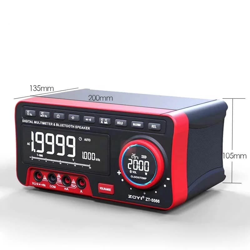 مولتی متر رومیزی زویی ZOYI مدل ZT-5566 — تصویر ۹