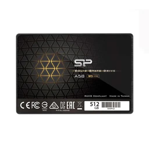 حافظه اس اس دی اینترنال 256 گیگابایت سیلیکون پاور مدل Silicon Power Ace A58 Int با گارانتی 36 ماهه شرکتی