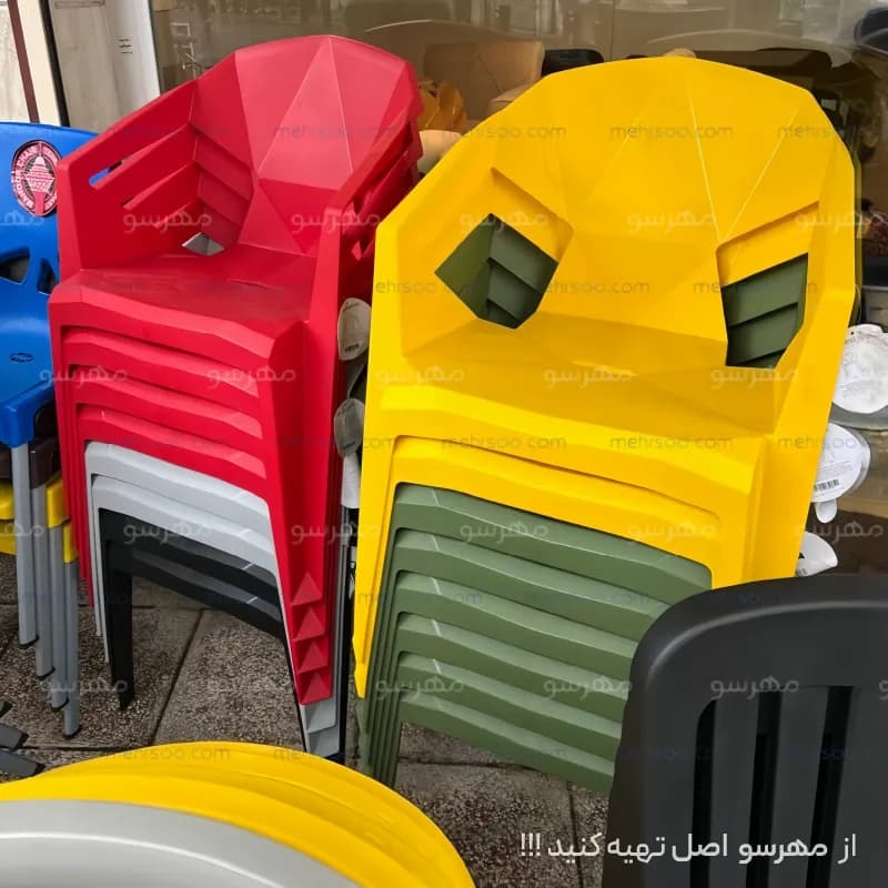 میز صندلی غذاخوری الماس راند — تصویر ۷