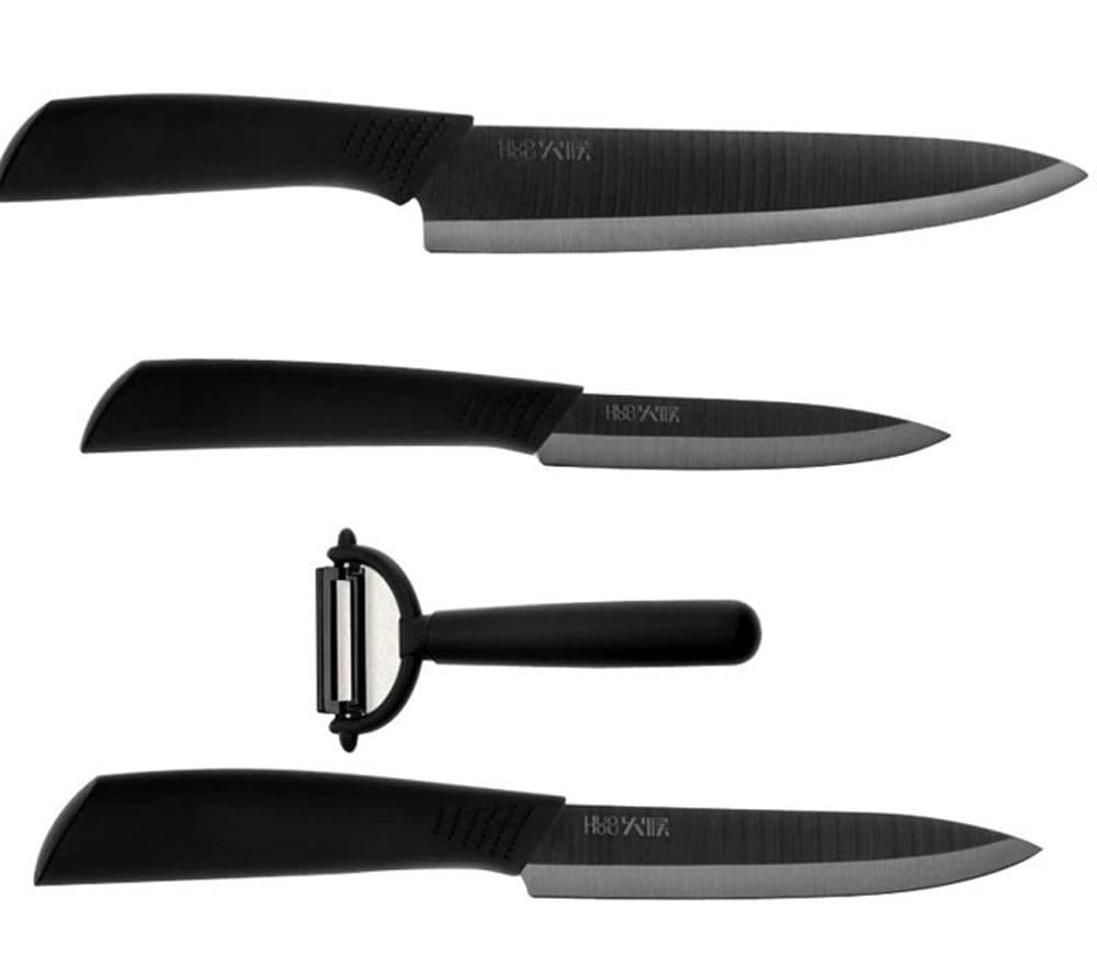 ست 4 عددی چاقو سرامیکی شیائومی HuoHou Nano Ceramic Knife Set 4 pcs