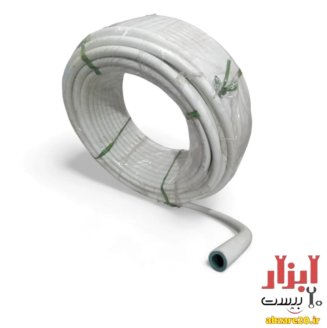 شیلنگ گاز دو لایه سفید سایز 9 میلی متر — تصویر ۳