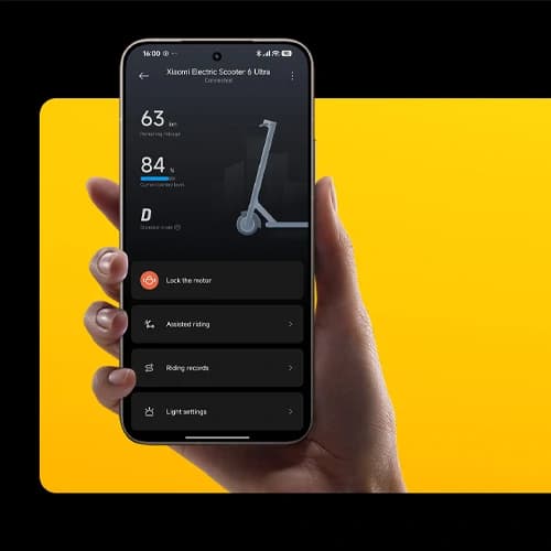 اسکوتر شیائومی مدل Xiaomi Electric Scooter 6 Ultra — تصویر ۱۲