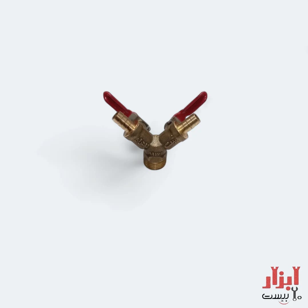 سه راهی شیر گاز 1/2 مدل تیرکمانی — تصویر ۲