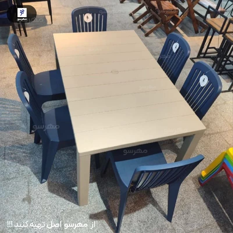 میز و صندلی غذاخوری 6 نفره ورونیکا — تصویر ۸