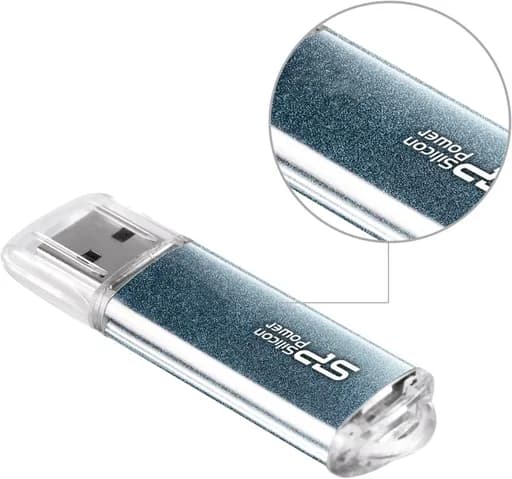فلش مموری 32 گیگابایت سیلیکون پاور مدل Silicon Power Marvel M01 USB 3.2 با گارانتی 60 ماهه شرکتی — تصویر ۳