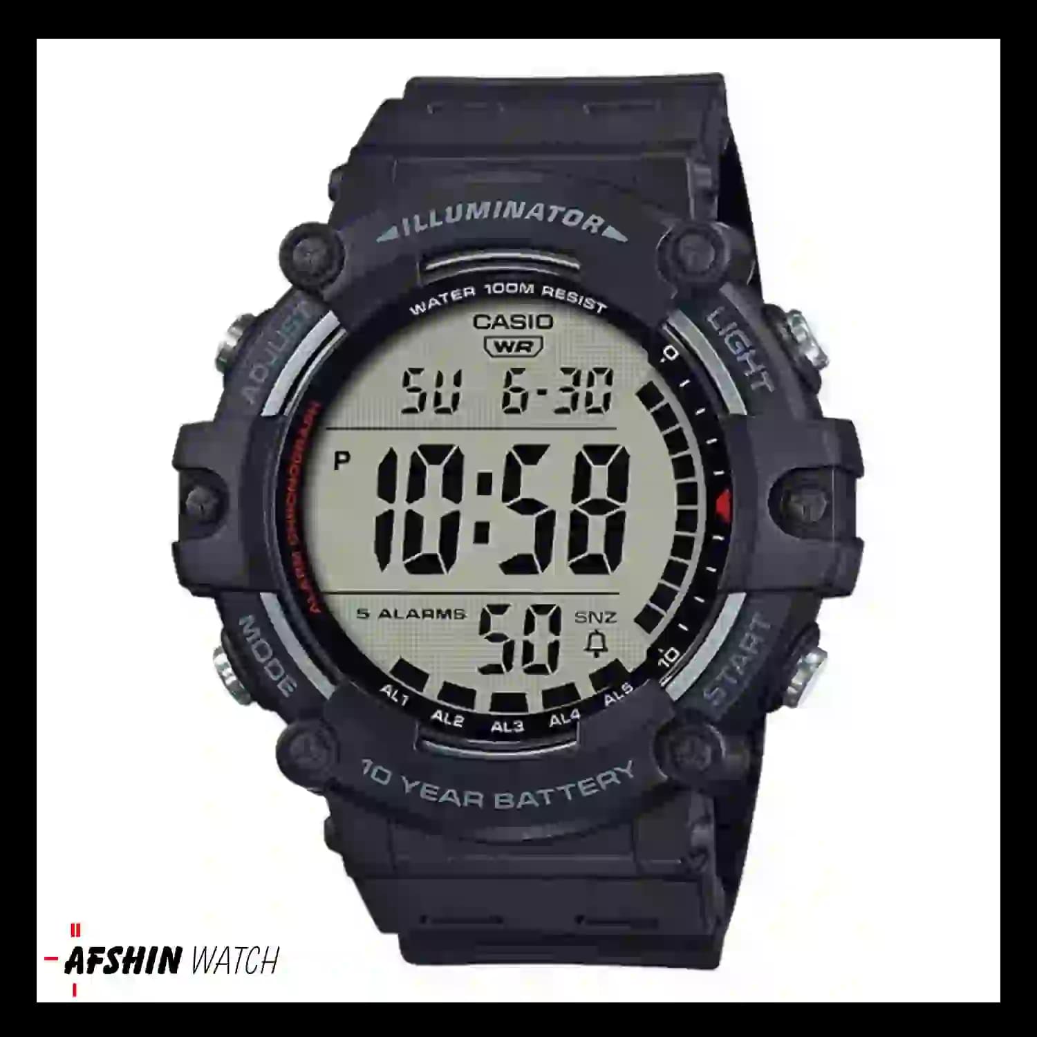 ساعت مچی مردانه کاسیو مدل CASIO-AE-1500WH-1A