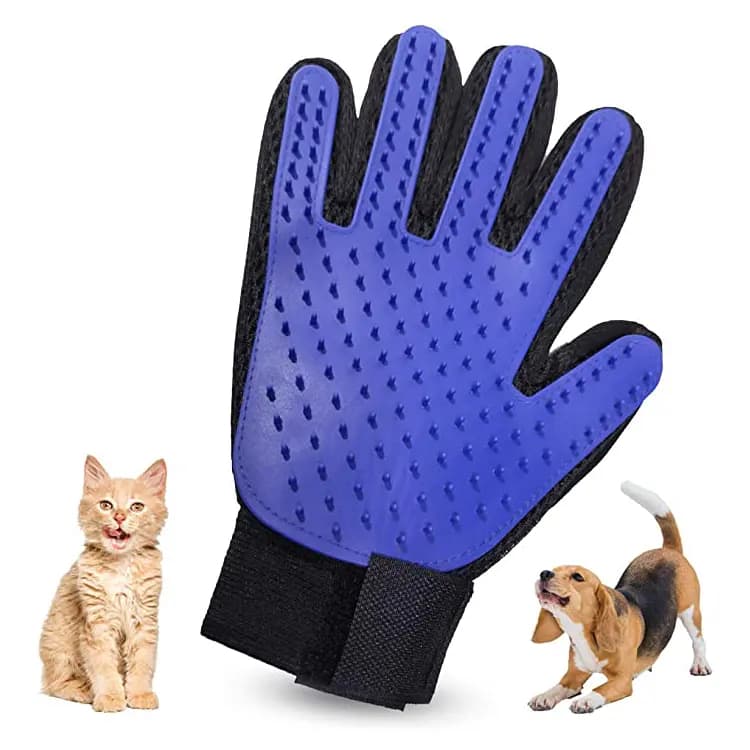 دستکش پرزگیر ، ماساژ سگ و گربه — تصویر ۲