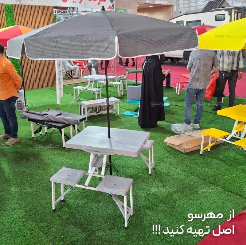 میز و صندلی تاشو همسفر (مسافرتی 4 نفره) — تصویر ۱۰