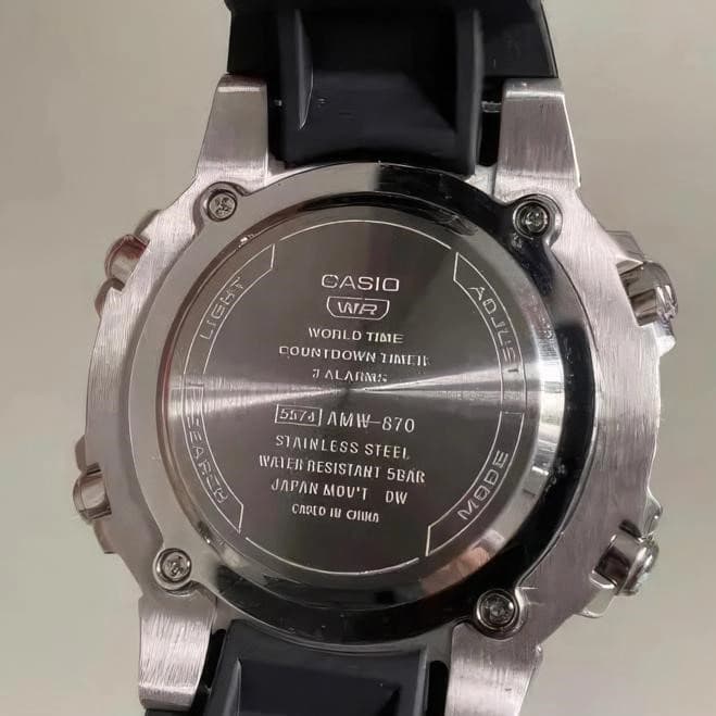 ساعت مچی کاسیو مدل CASIO-AMW-870-1A — تصویر ۷