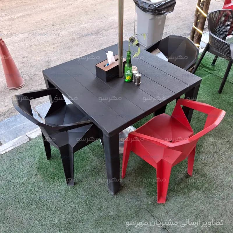 میز و صندلی 4 نفره الماس — تصویر ۴