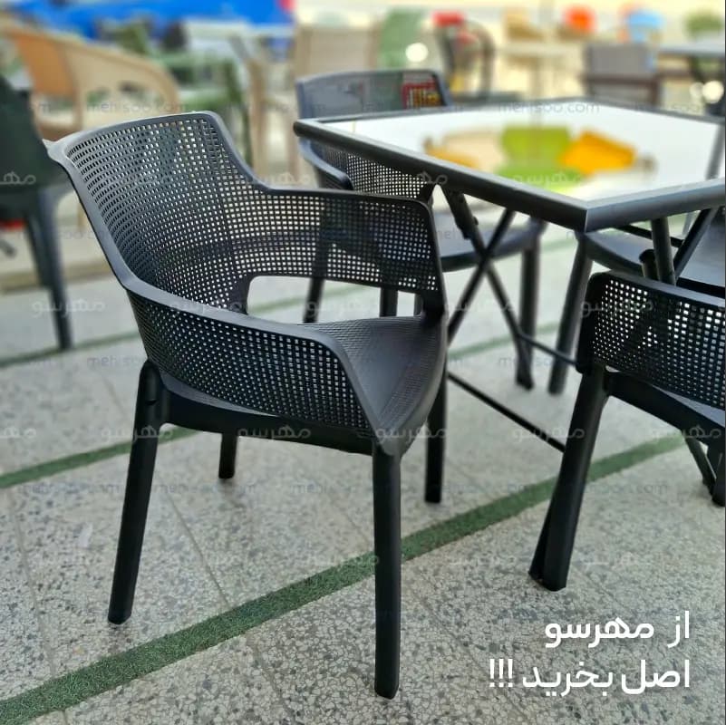 میز و صندلی پلیمری میکس 3 — تصویر ۱۰