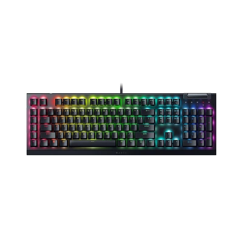 کیبورد مخصوص بازی ریزر مدل Blackwidow V4X Green switch — تصویر ۵