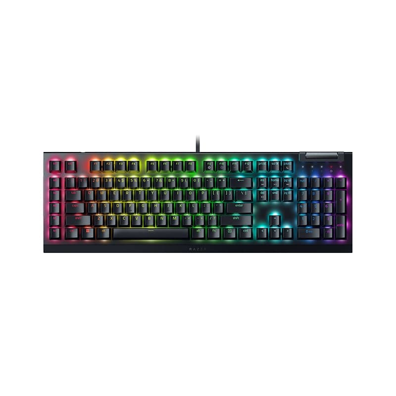 کیبورد مخصوص بازی ریزر مدل Blackwidow V4X Green switch — تصویر ۴