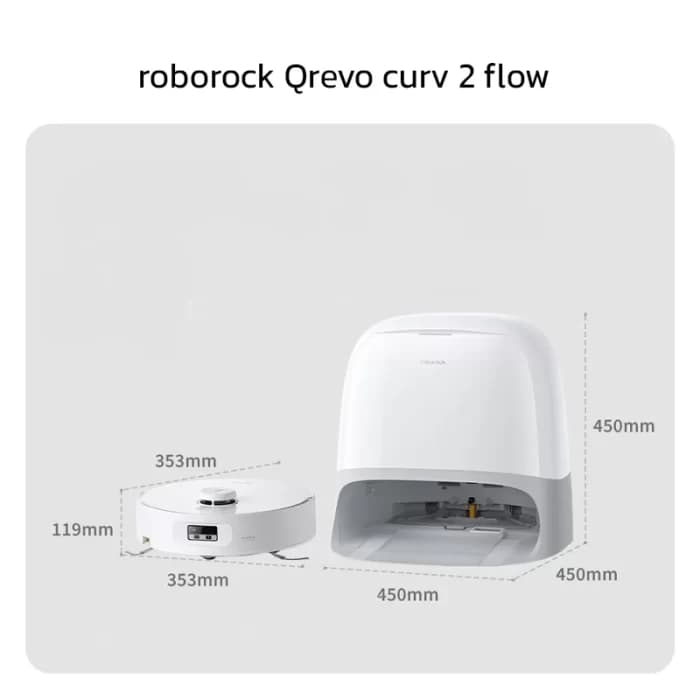 جارو رباتیک Qrevo Curv 2 Flow — تصویر ۴