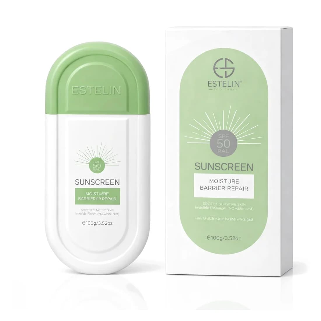 کرم ضدآفتاب ترمیم کننده استلین SPF90 وزن 100 گرم — تصویر ۲