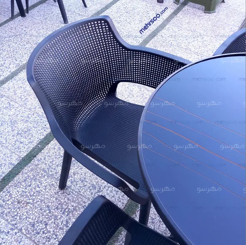 میز و صندلی پلیمری میکس 1 — تصویر ۱۰