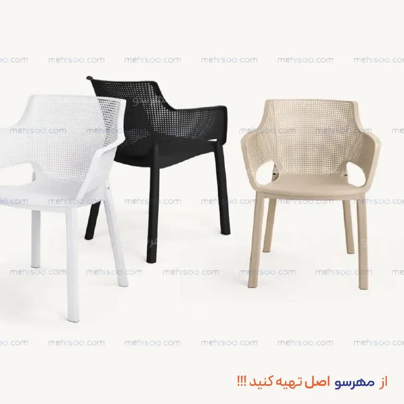 میز و صندلی پلیمری میکس 1 — تصویر ۶