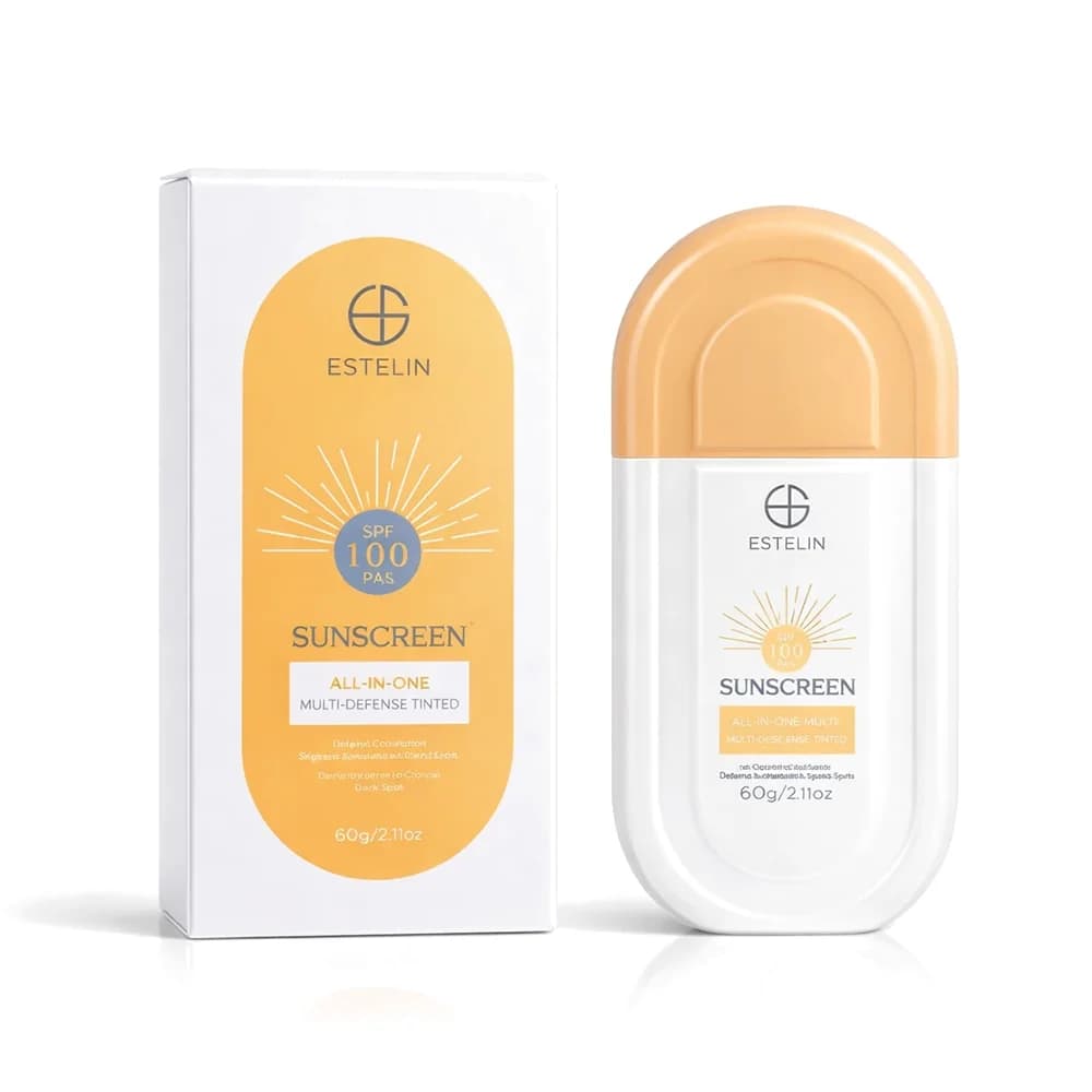 کرم ضدآفتاب استلین مدل تینتی SPF100 وزن 100 گرم — تصویر ۲