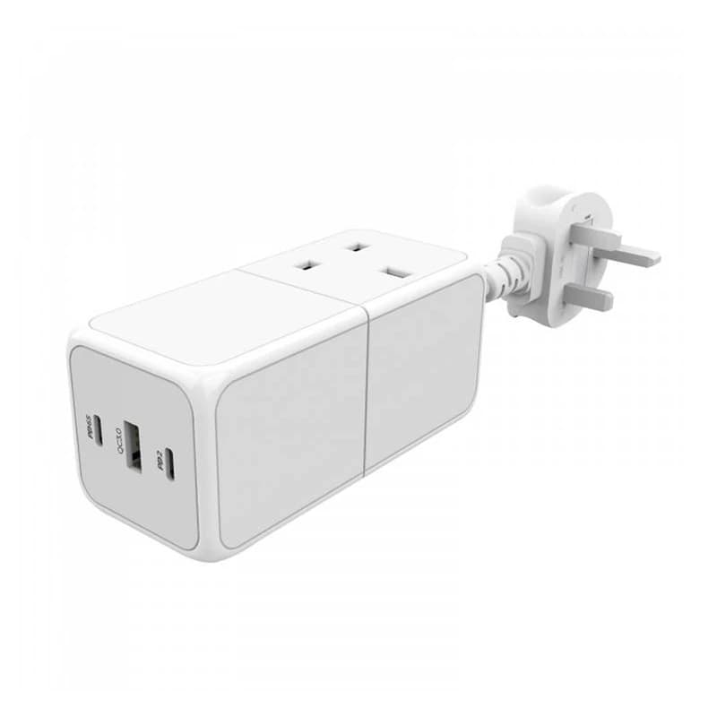 چند راهی برق و شارژر پاورولوژی Powerology 65W Power Strip PWPS65W — تصویر ۲