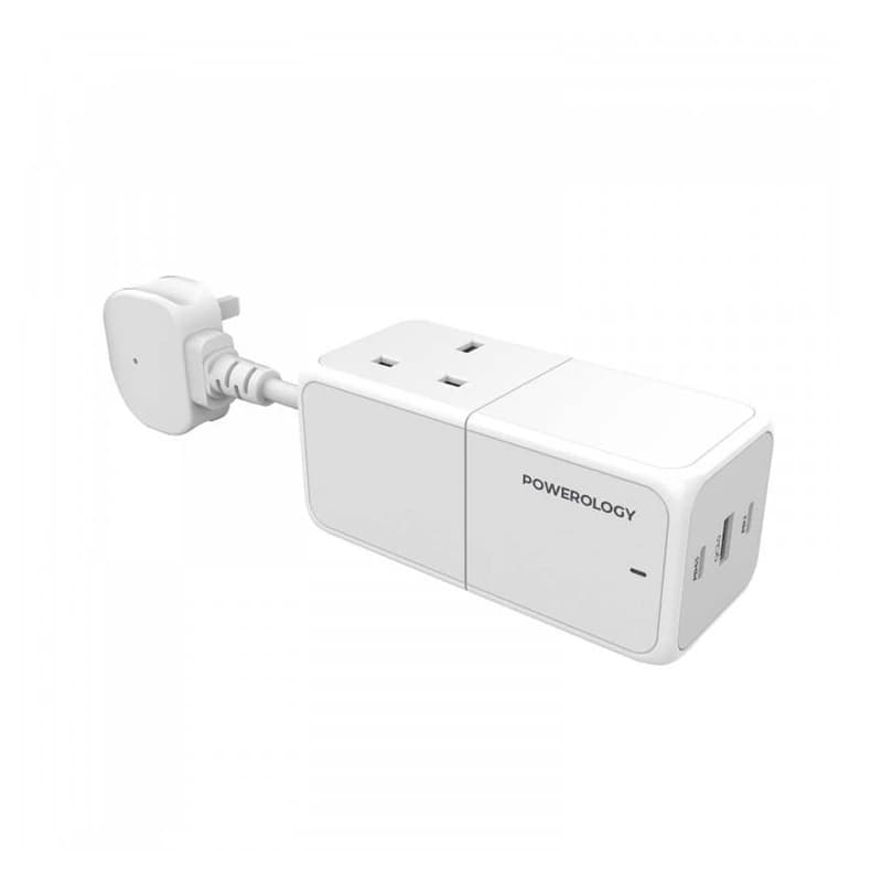 چند راهی برق و شارژر پاورولوژی Powerology 65W Power Strip PWPS65W — تصویر ۳