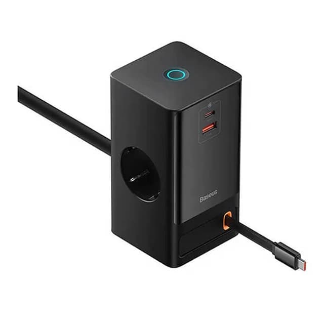 شارژر رومیزی 65W باسئوس مدل PowerCombo PSLR000301 — تصویر ۴