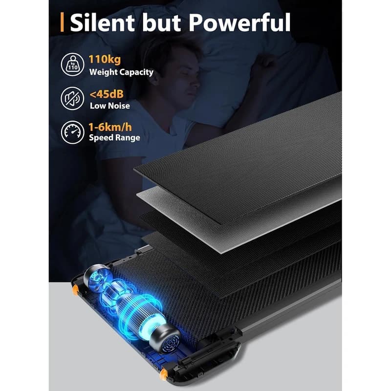 تردمیل تاشو شیائومی مدل Walking pad Kingsmith Z1F — تصویر ۷
