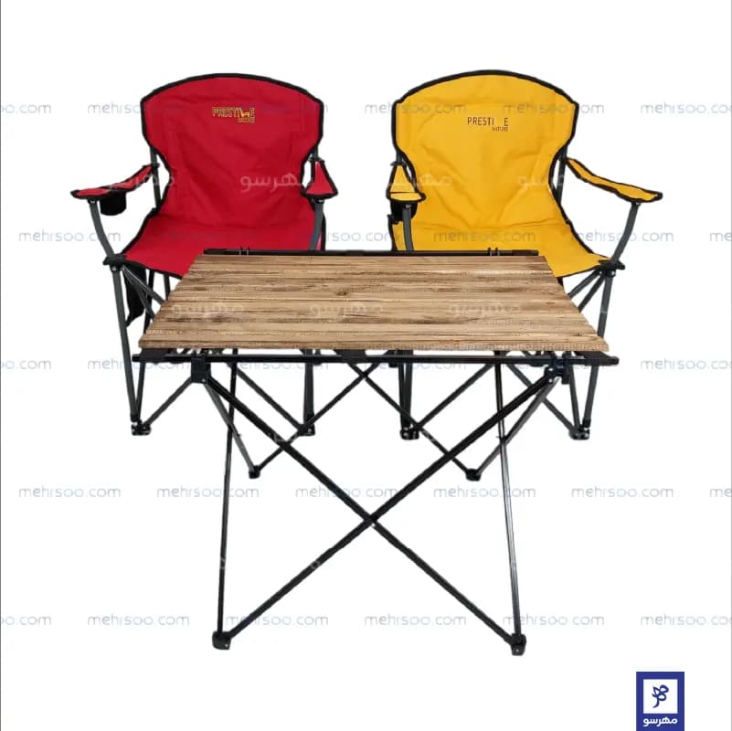 ست صندلی کارگردانی میز ترمو (2نفره) — تصویر ۲
