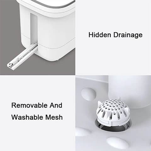 شستشو دهنده و ماساژور پا شیائومی Xiaomi HITH Smart Foot Bath Device ZMZ-Q1 — تصویر ۹