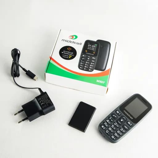 گوشی موبایل Middcell M107 با گارانتی 18 ماهه شرکتی — تصویر ۸