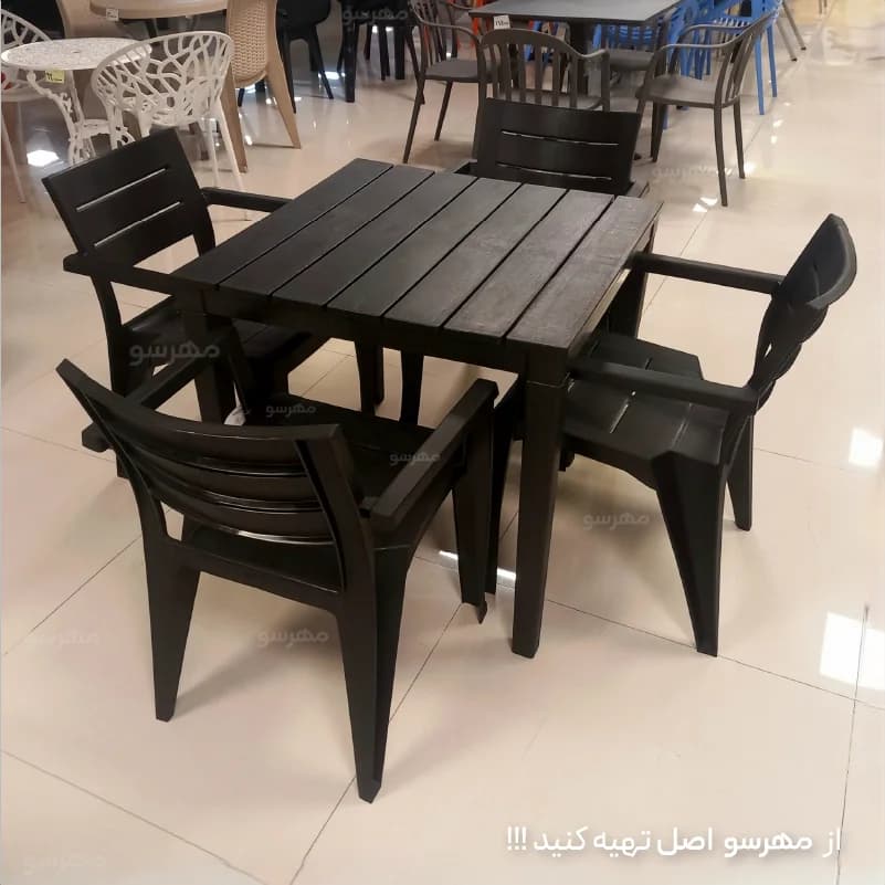 میز و صندلی 4 نفره هرکول پلاس — تصویر ۴
