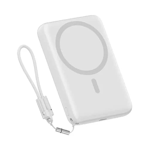 پاوربانک QCY PBW10A Magnetic 10000mAh | توان 22.5 وات | گارانتی 18 ماهه شرکتی — تصویر ۴