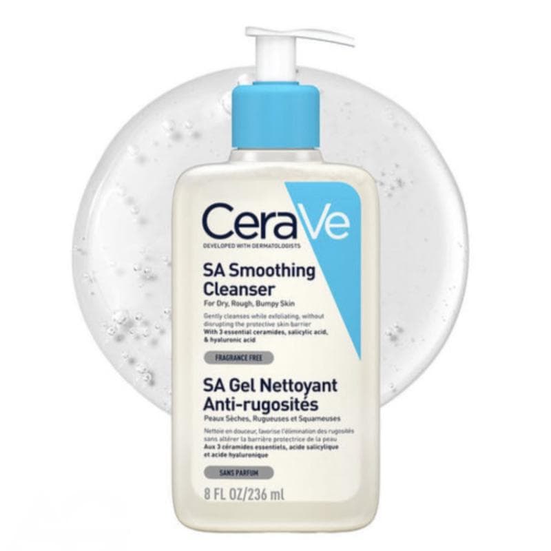ژل شستشو سراوی SA Smoothing Cleanser حجم 236/473 میلی لیتر — تصویر ۵