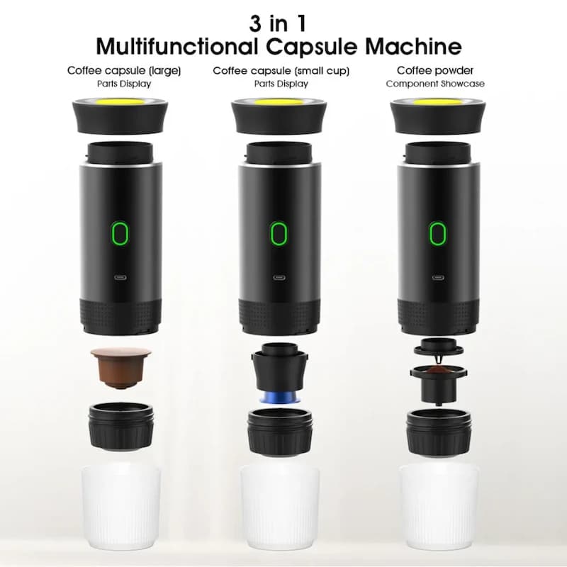 اسپرسوساز مسافرتی گرین لاین مدل Coffee Maker Pro — تصویر ۷