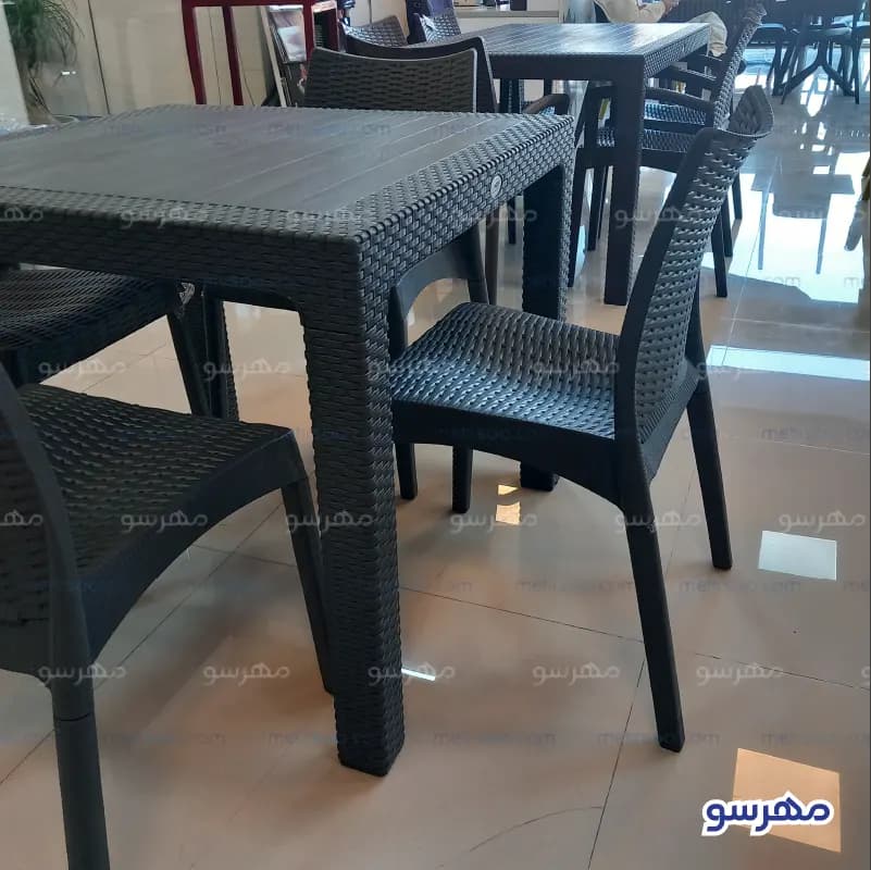 صندلی بدون دسته مدل بامبو — تصویر ۵
