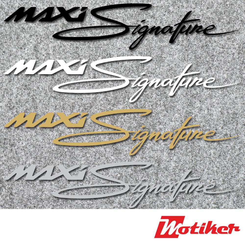 برچسب Maxi Signature مناسب موتورسیکلت های یاماها Yamaha